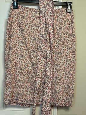 Antonio Melani Baby Pink Flotal Skirt